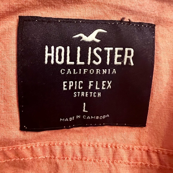 Hollister Mens short sleeve button down - Picture 3 of 4